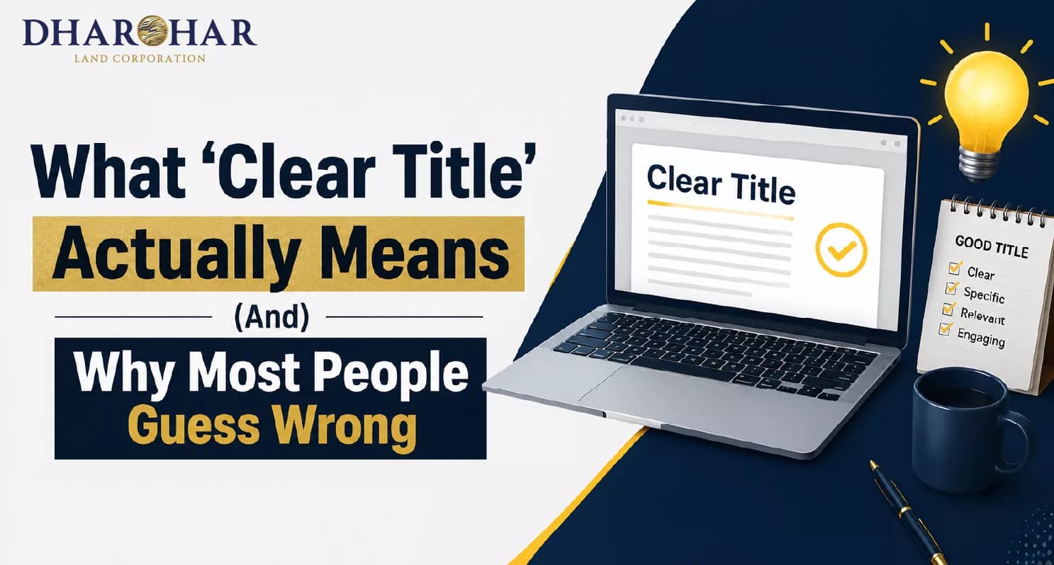 What 'Clear Title' Actually Means (And Why Most People Guess Wrong)